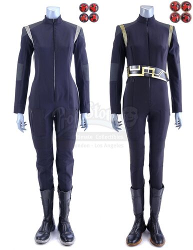 Lot # 105: Season 1 (2017-2018) - Pair of Women's Mirror Universe Uniforms