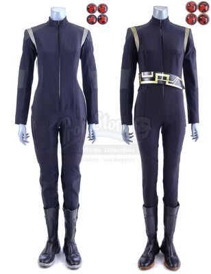 Lot # 105: Season 1 (2017-2018) - Pair of Women's Mirror Universe Uniforms