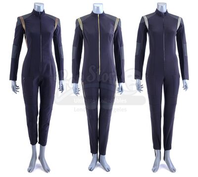 Lot # 126: Season 1 (2017-2018) - Three Women's Mirror Universe Jumpsuits