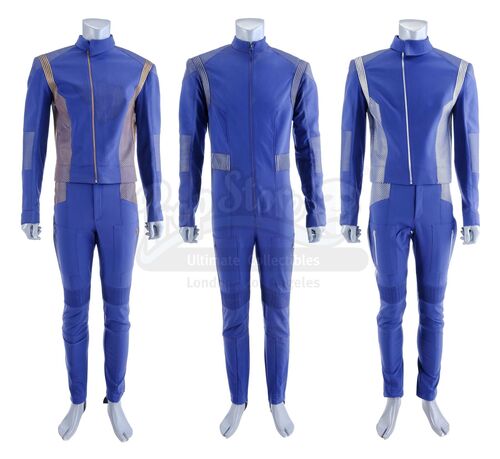 Lot # 128: Seasons 1-2 (2017-2019) - Three Men's Starfleet Uniforms