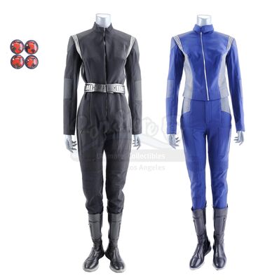 Lot # 138: Seasons 1-2 (2017-2019) - Airiam's Starfleet and Stunt Mirror Universe Uniforms