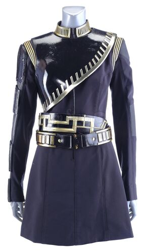 Lot # 139: Seasons 1 and 3 (2017-2018, 2020-2021) - Keyla Detmer's (Emily Coutts) Mirror Universe Uniform