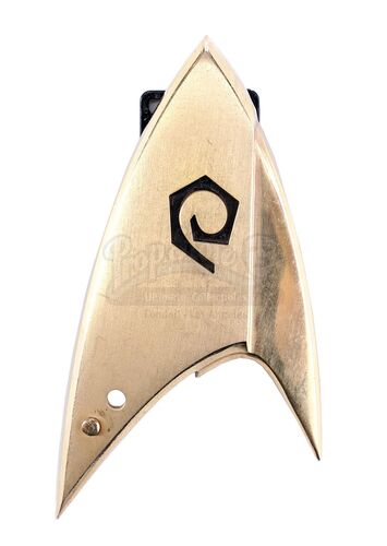 Lot # 144: Star Trek: Discovery/Star Trek: Short Treks - Hero Lieutenant Junior Grade-Rank Starfleet Operations Badge