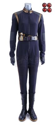 Lot # 149: Season 1 (2017-2018) - Women's Mirror Universe Operations Uniform with Belts