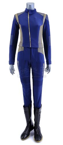 Lot # 25: 'The Vulcan Hello' (101)/ 'Battle at the Binary Stars' (102) - Philippa Georgiou's (Michelle Yeoh) Captain Uniform