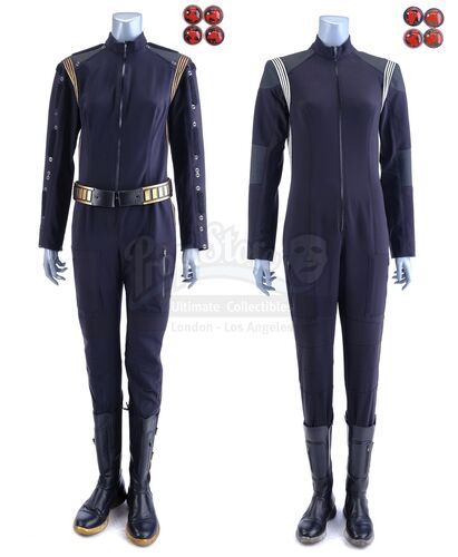 Lot # 89: Season 1 (2017-2018) - Pair of Women's Mirror Universe Uniforms