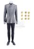 Lot # 102: 'Through the Valley of Shadows' (212) - Christopher Pike's Stunt Distressed Fleet Captain Uniform