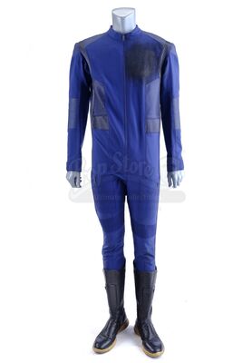 Lot # 111: 'Lethe' (106) - Gabriel Lorca's (Jason Isaacs) Distressed Tactical Jumpsuit