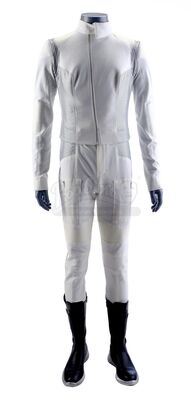 Lot # 132: Season 2 (2019) - Tracy Pollard's (Raven Dauda) Medical Uniform with Non-Matching Boots