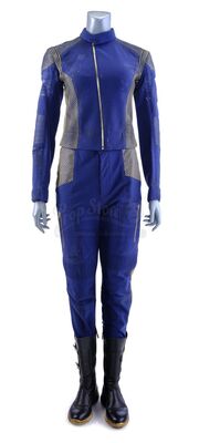 Lot # 176: Season 1 (2017) - Katrina Cornwell's Stunt Distressed Vice Admiral Uniform
