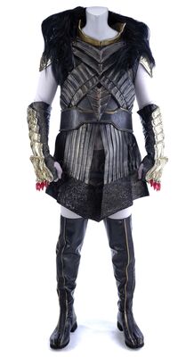Lot # 191: 'Will You Take My Hand' (115) - Qo'noS Gold Klingon Costume