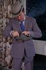Lot #23 - THE AVENGERS (T.V. SERIES, 1961 - 1969) - John Steed's (Patrick Macnee) Series 5 Grey Bowler Hat - 12