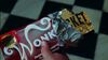 Lot #65 - CHARLIE AND THE CHOCOLATE FACTORY (2005) - Augustus Gloop's (Philip Wiegratz) Partially-eaten Golden Ticket - 9
