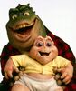 Lot #83 - DINOSAURS (T.V. SERIES, 1991 - 1994) - Full-size Baby Sinclair Puppet - 16
