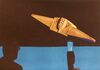 Lot #90 - DUNE (1984) - Light-up Emperor's Flagship Model Miniature - 25