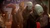Lot #537 - DOCTOR WHO: THE RINGS OF AKHATEN (T.V. SERIES, 2013) - Four Background Market Creature Heads - 26