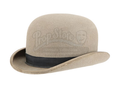 Lot #23 - THE AVENGERS (T.V. SERIES, 1961 - 1969) - John Steed's (Patrick Macnee) Series 5 Grey Bowler Hat