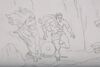 Lot #156 - JASON AND THE ARGONAUTS (1963) - Hand-drawn Ray Harryhausen "Cerberus and Jason" Concept Artwork - 2