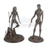Lot #443 - AVATAR (2009) - Limited-Edition Crew Statues with Sigourney Weaver-autographed Art Book - 2