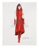 Lot #551 - ELEKTRA (2005) - Hand-illustrated Lisa Tomczeszyn "Elektra" Costume Design Artwork - 2