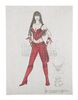 Lot #551 - ELEKTRA (2005) - Hand-illustrated Lisa Tomczeszyn "Elektra" Costume Design Artwork - 7