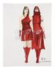 Lot #551 - ELEKTRA (2005) - Hand-illustrated Lisa Tomczeszyn "Elektra" Costume Design Artwork - 9