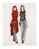 Lot #551 - ELEKTRA (2005) - Hand-illustrated Lisa Tomczeszyn "Elektra" Costume Design Artwork - 12