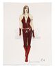 Lot #551 - ELEKTRA (2005) - Hand-illustrated Lisa Tomczeszyn "Elektra" Costume Design Artwork - 17