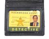 Lot #67 - CHRISTINE (1983) - Rudolph Junkins' (Harry Dean Stanton) Rockbridge Detective Badge - 4