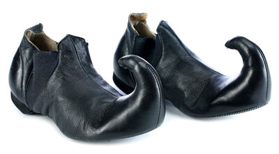 Lot #95 - ELF (2003) - Young Buddy the Elf's (Max Favreau) Shoes