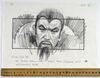 Lot #112 - FLASH GORDON (1980) - Charles Lippincott Collection: Hand-drawn Mentor Huebner "Ming the Merciless" Storyboard Concept Sketch - 3
