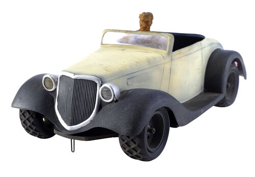 Lot #188 - INDIANA JONES AND THE LAST CRUSADE (1989) - Indiana Jones' (Harrison Ford) Citroen Sedan ILM Reference Model Miniature