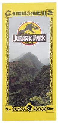 Lot #215 - JURASSIC PARK (1993) - Park Visitor Brochure