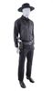 Lot #237 - THE MAGNIFICENT SEVEN (2016) - Sam Chisolm's (Denzel Washington) Costume with Stunt Hat, Stunt Pistol, and Stunt Rig - 2