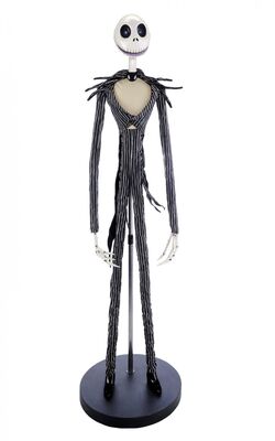Lot #262 - HAUNTED MANSION HOLIDAY (THEME PARK ATTRACTION) - Full-size Disneyland Jack Skellington Promotional Figure