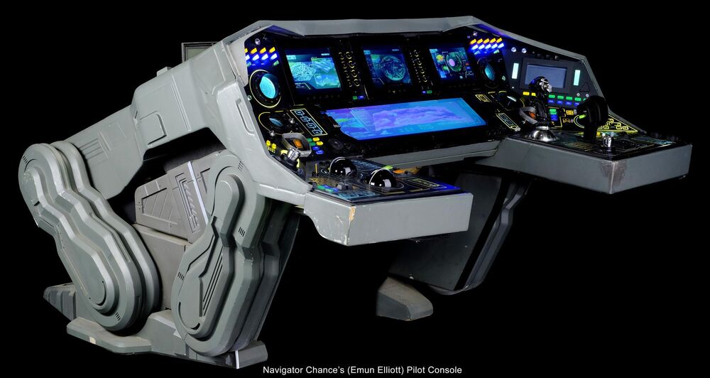 Prometheus Bridge Set Lot #276 - PROMETHEUS (2012) - Light-up Starship Prometheus Bridge Set