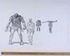 Lot #324 - STAR WARS: A NEW HOPE (1977) - Hand-drawn Ralph McQuarrie Han Solo and Chewbacca Concept Sketches - 4