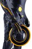 Lot #387 - TRON LEGACY (2010) - Black Guard Costume Display Assembled From Production-made Components - 7