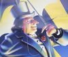 Lot #454 - BATMAN RETURNS (1992) - Oswald Cobblepot (Danny DeVito) Campaign Poster and Button - 2