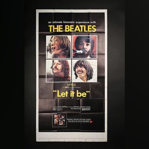 LET IT BE (1970) - US 3-Sheet Poster (1970)