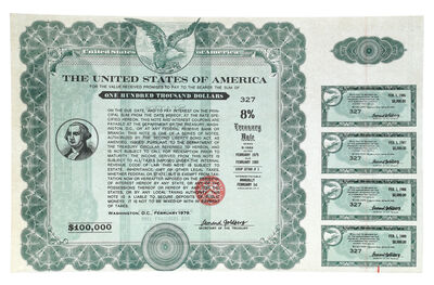 Lot #531 - DIE HARD (1987) - Bearer Bond