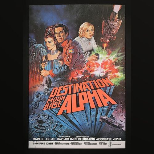 DESTINATION MOONBASE-ALPHA (1978) - UK 1-Sheet Poster (1978)
