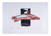 Lot #718 - JUDGE DREDD (1995) - Charles Lippincott Collection: Set of Five Hand-illustrated Julian Caldow Mega-City One Vehicle Concept Designs - 4