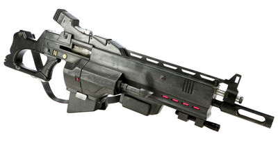 Lot #721 - JUDGE DREDD (1995) - Light-up Judge Hunter Rifle
