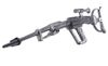 Lot #771 - MASTERS OF THE UNIVERSE (1987) - Skeletor Soldier's Rifle - 2