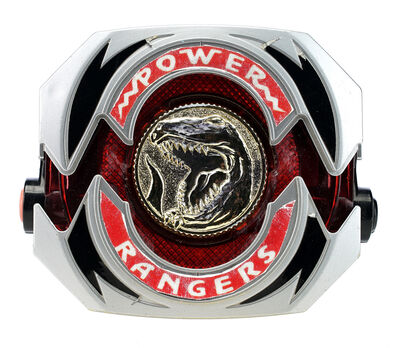 Lot #776 - MIGHTY MORPHIN POWER RANGERS (T.V. SERIES, 1993 - 1996) - Red Ranger Morpher
