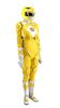 Lot #777 - MIGHTY MORPHIN POWER RANGERS: THE MOVIE (1995) - Yellow Ranger Promotional Costume - 2
