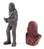 Lot #915 - STAR WARS: REVENGE OF THE SITH (2005) - ILM Crew Gift Castings of Chewbacca, Three Crew Hats and Crew Shirt - 6