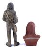 Lot #915 - STAR WARS: REVENGE OF THE SITH (2005) - ILM Crew Gift Castings of Chewbacca, Three Crew Hats and Crew Shirt - 7