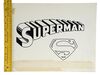 Lot #1028 - SUPERMAN FRANCHISE (1978 - 1987) - Hand-drawn Title Card Concept Sketch - 5